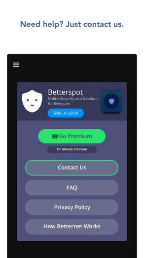Betternet Premium VPN Proxy v3.8.6 Full APK