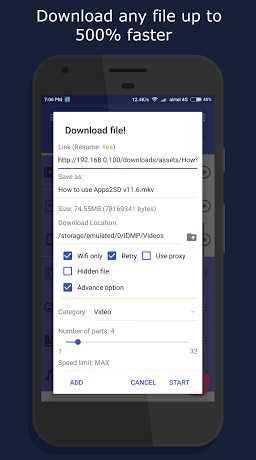 IDM+ Download Audio Video Torrent 5.7 APK