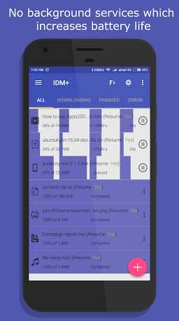 IDM+ Download Audio Video Torrent 5.7 APK