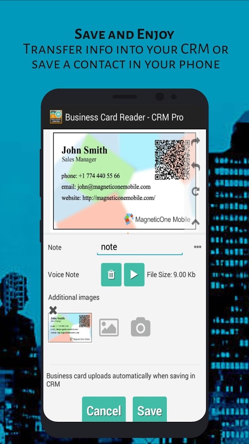 Business Card Reader CRM Pro v1.1.129 APK