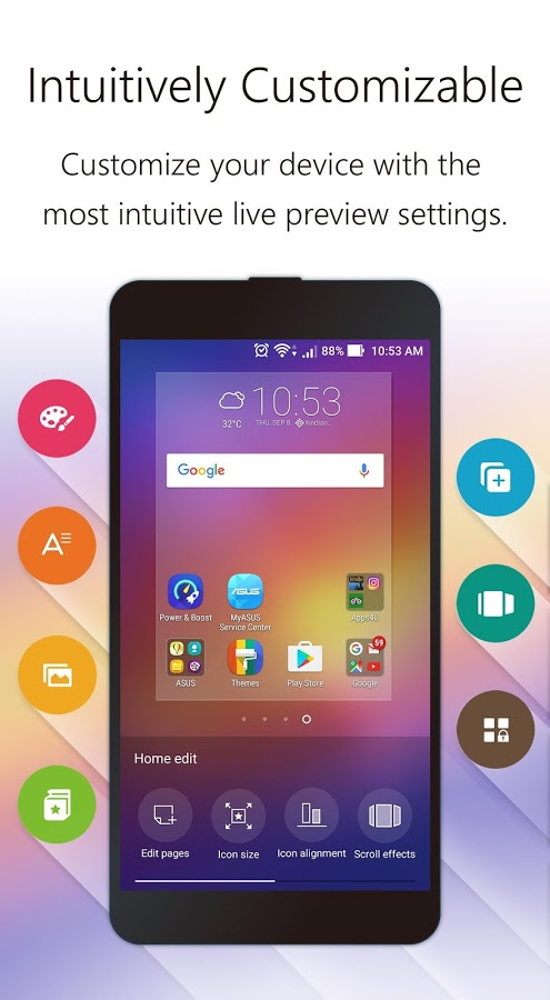 ZenUI Launcher Theme Wallpaper v4.5 Full APK