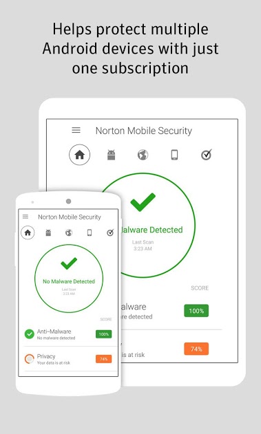 norton mobile security login