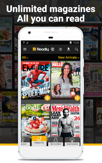 Readly - Digital Magazines v3.7.3 Full APK