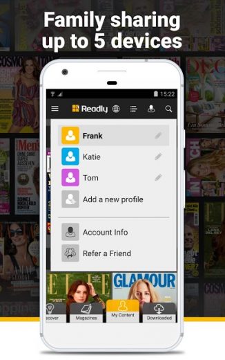 Readly - Digital Magazines v3.7.3 Full APK