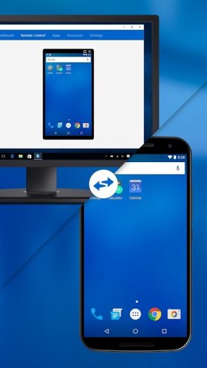 teamviewer remote control android screen resolution