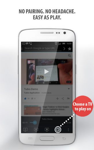 Tubio Cast Web Videos Chromecast v2.21 Full APK