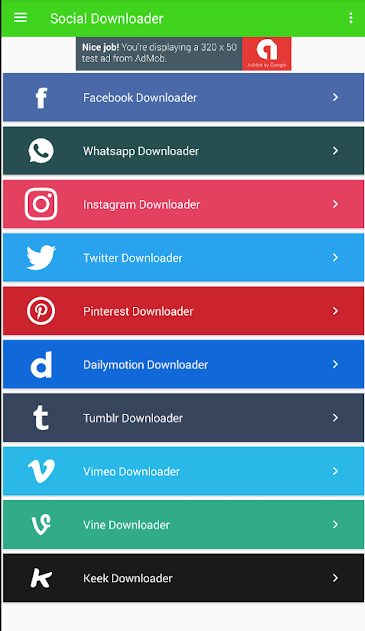 Mega Social Media Downloader v1.1 Full APK