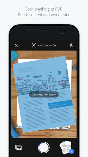 Adobe Scan: PDF Scanner, OCR v18.06.19 Full APK