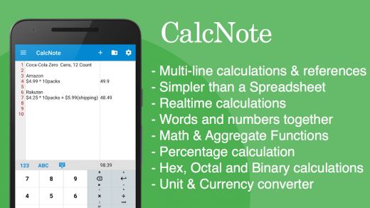 CalcNote v2.13.34 Full APK