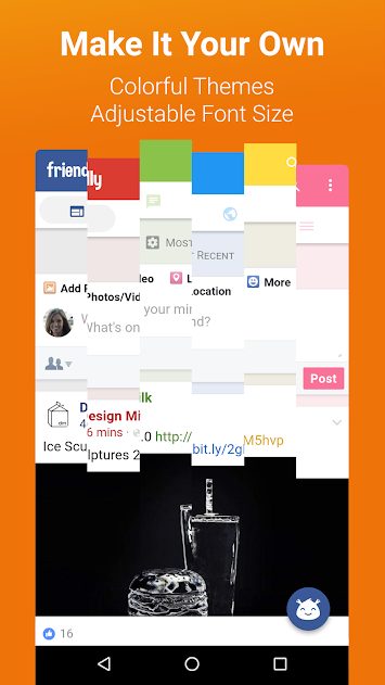 Friendly Facebook v2.0.36 Unlocked Full APK