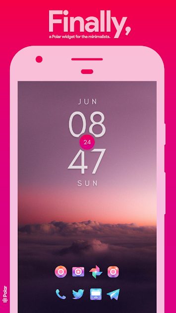 Polar KWGT v24.6.18s Patch Full APK