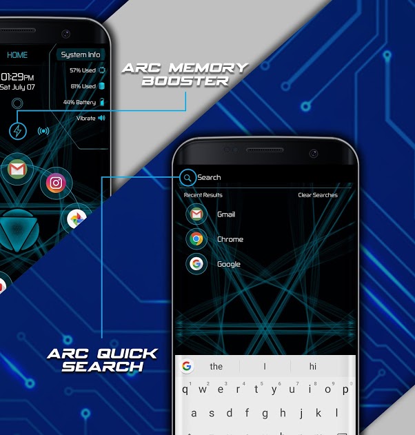 ARC Launcher 2018 Themes, HD v8.9 Pro APK JiMODs