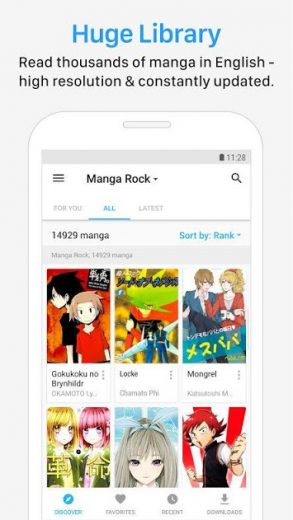 Manga Rock – Best Manga Reader v3.4.3 Full APK