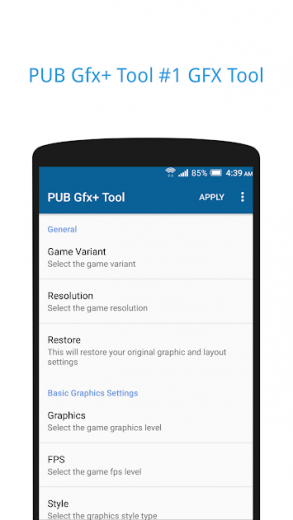 PUBG fx+ Tool:#1 GFX Tool v0.11.0p Full APK