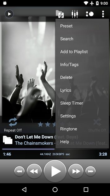 poweramp app song duplicates