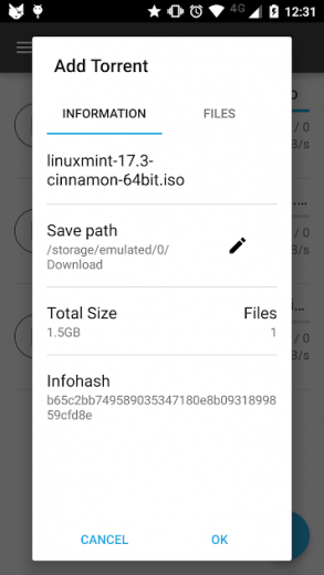 CatTorrent – Torrent Client v0.6.1 Full APK