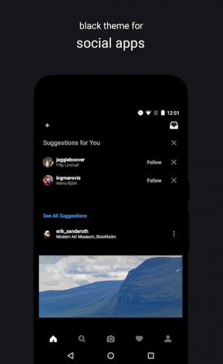 Swift Black Substratum Theme v21.1 Full APK