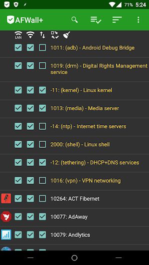 AFWall+ Android Firewall v3.0.1 Donate APK
