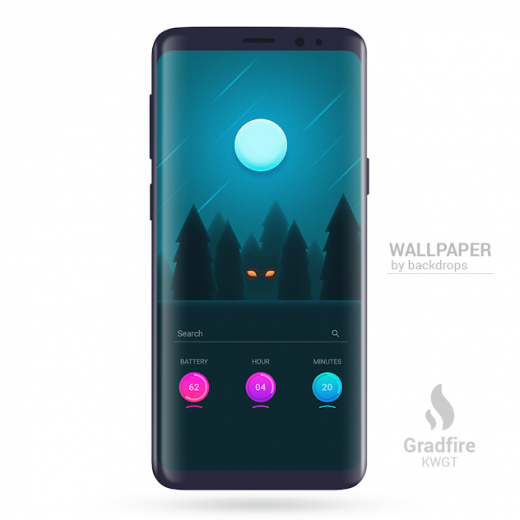 Gradfire KWGT v1.1.4 Full APK