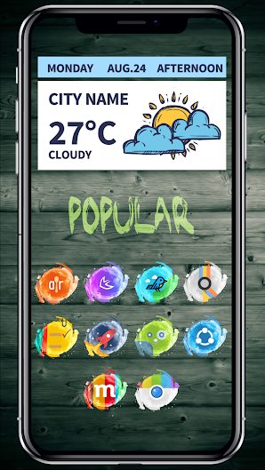 Water Color Icon Pack v1.0 Patched Full APK