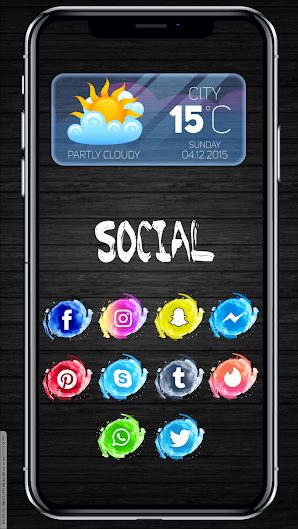 Water Color Icon Pack v1.0 Patched Full APK