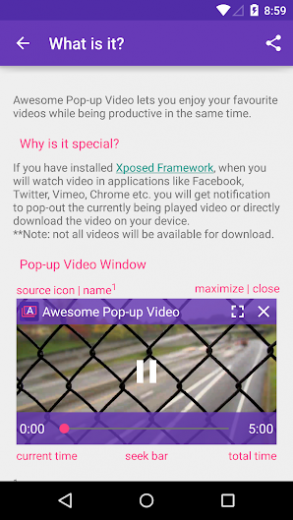 Awesome Pop-up Video v1.1.9 Full APK