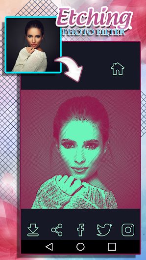 Etching Photo Filters v1.3 Ad Free Full APK