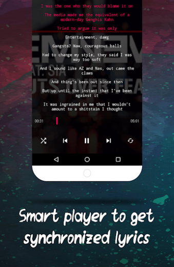 Lyrics Match Pro : Music Player v1.0.0 Full APK