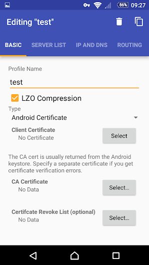 OpenVPN v0.7.6 ModNew Update Full APK