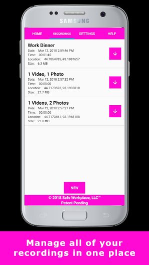 Stop Sexual Harassment Video Record v1.5 APK