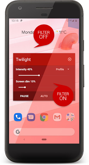 Twilight PRO Blue Light Filter v9.1 Full APK