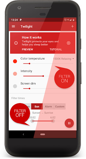 Twilight PRO Blue Light Filter v9.1 Full APK