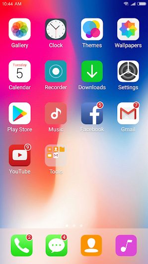 X Launcher Pro PhoneX Theme v2.3.4 Paid APK