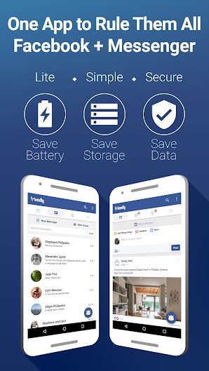 Friendly Facebook v3.0.05 Unlocked Full APK