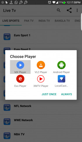 Live Sports Movies TV Channels v2.4 Full APK