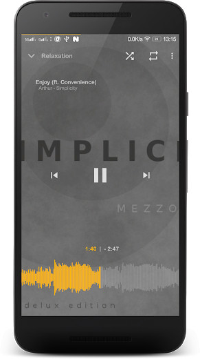 Music Player Mezzo v2019.01.22 Unlock APK