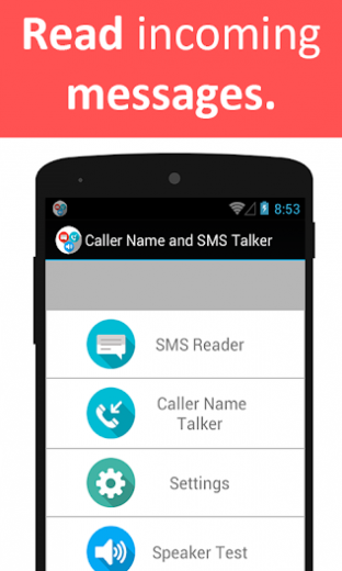 Caller Name and SMS Talker v1.35 Full APK
