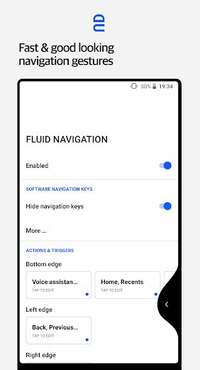 Fluid Navigation Gesture v1.40 beta 6 Pro APK