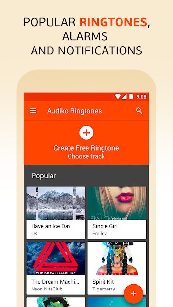 Audiko ringtones v2.27.02 Unlocked Full APK