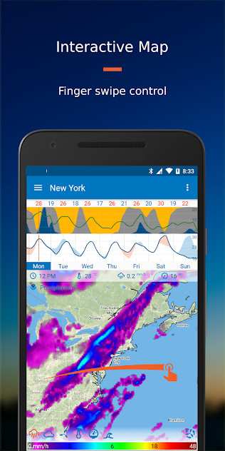 Flowx Weather Map Forecast v3.088 Pro APK