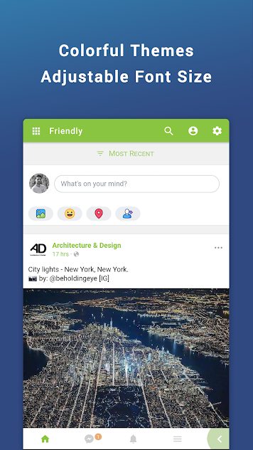 Friendly Facebook v3.2.01 Unlocked APK