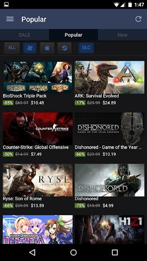 Steam v2.3.8 Ad-Free Full APK Steam v2.3.8 Ad-Free Full APK