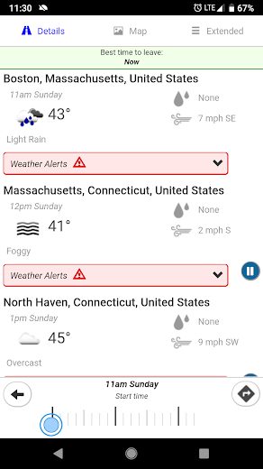 Weather Route v6.46 Paid Full APK