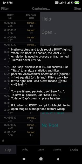 Wicap 2. Sniffer Pro ROOT v2.5.4 Full APK