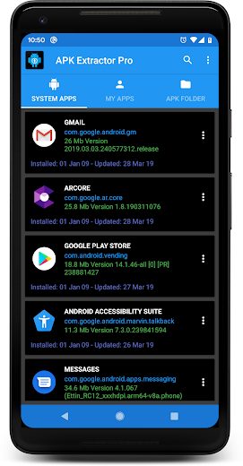 APK EXTRACTOR PRO v11.0.0 Pro Full APK