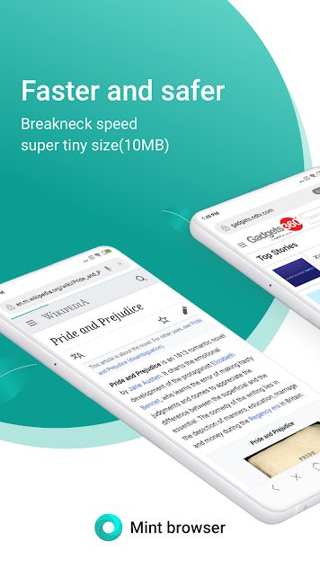 Mint Browser Lite Fast Web AdFree v1.8.1 APK
