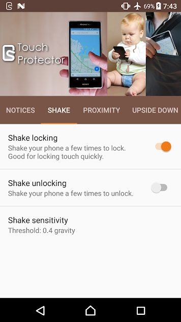 Touch Protector v4.3.0 Full APK