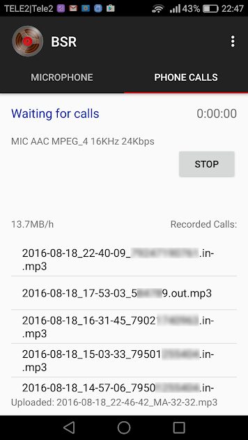 Background Sound Recorder v2.44 Full APK