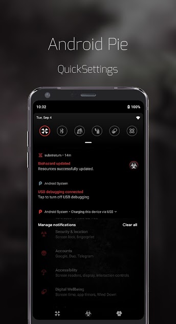 Biohazard Substratum Theme v3727 Full APK