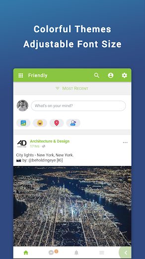 Friendly Facebook v4.0.07 678 Unlocked APK